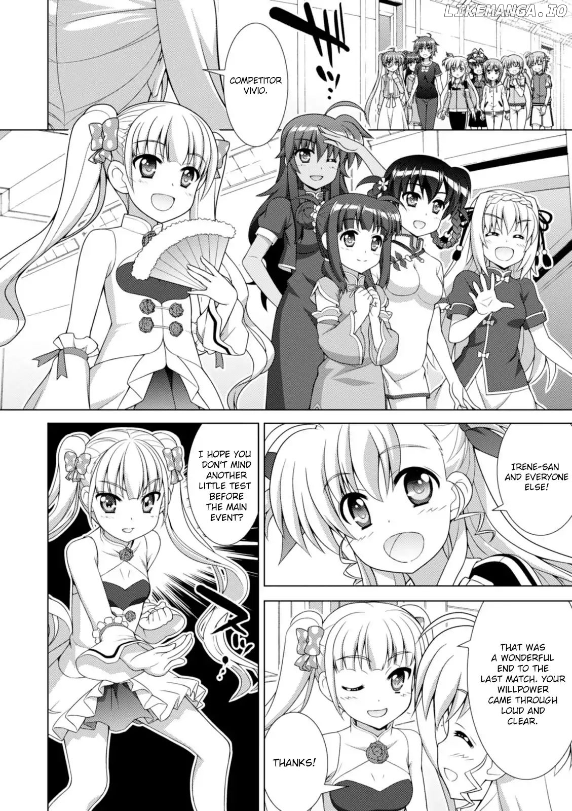 Mahou Shoujo Lyrical Nanoha Vivid chapter 94 - page 4