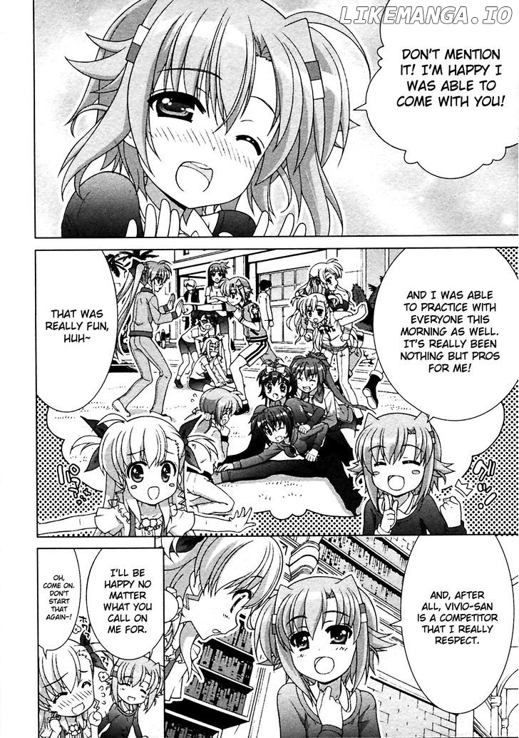 Mahou Shoujo Lyrical Nanoha Vivid chapter 48 - page 5