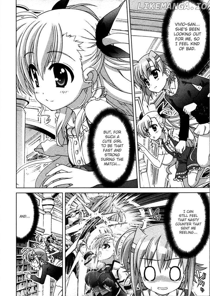 Mahou Shoujo Lyrical Nanoha Vivid chapter 48 - page 7