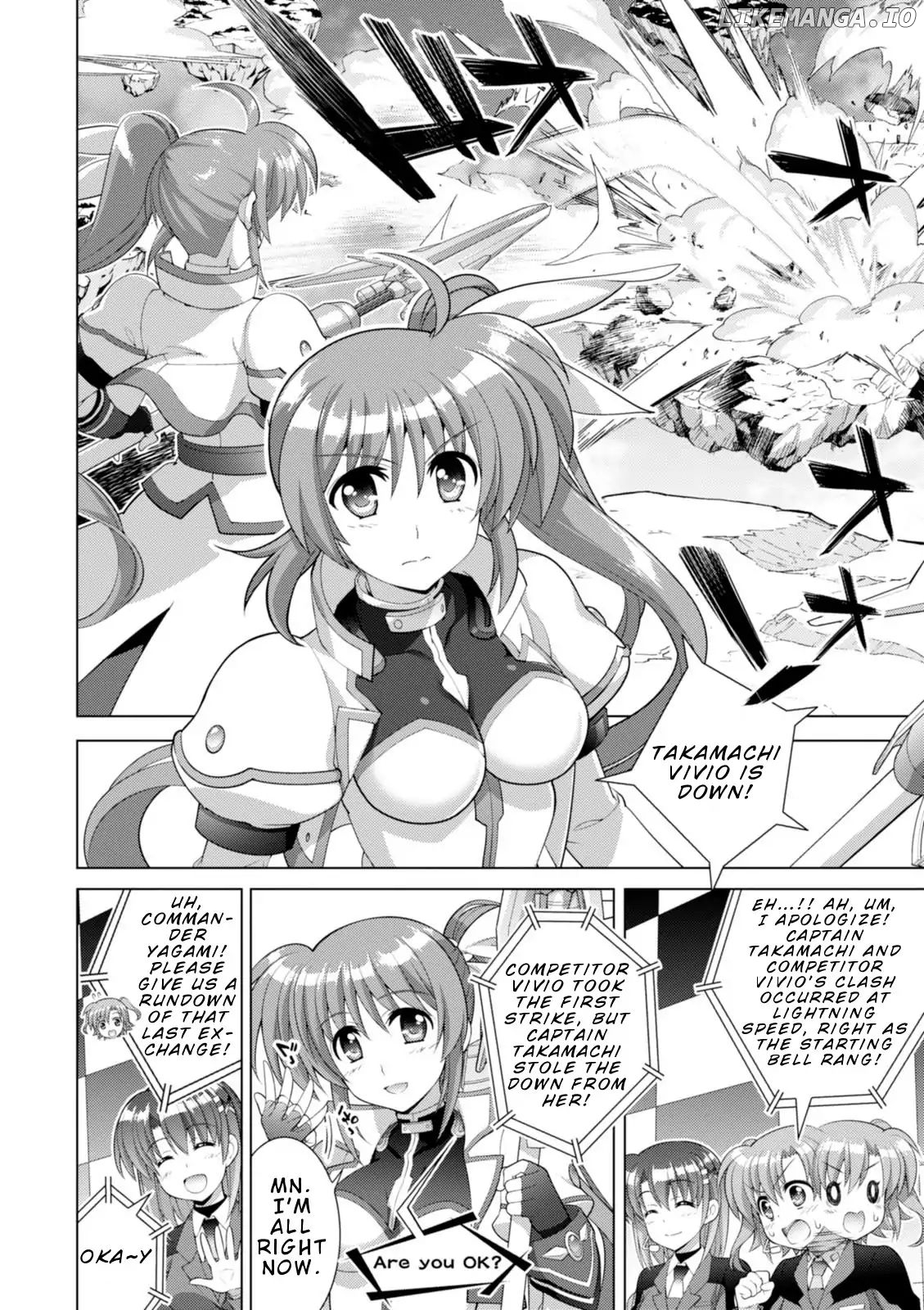 Mahou Shoujo Lyrical Nanoha Vivid chapter 95 - page 11