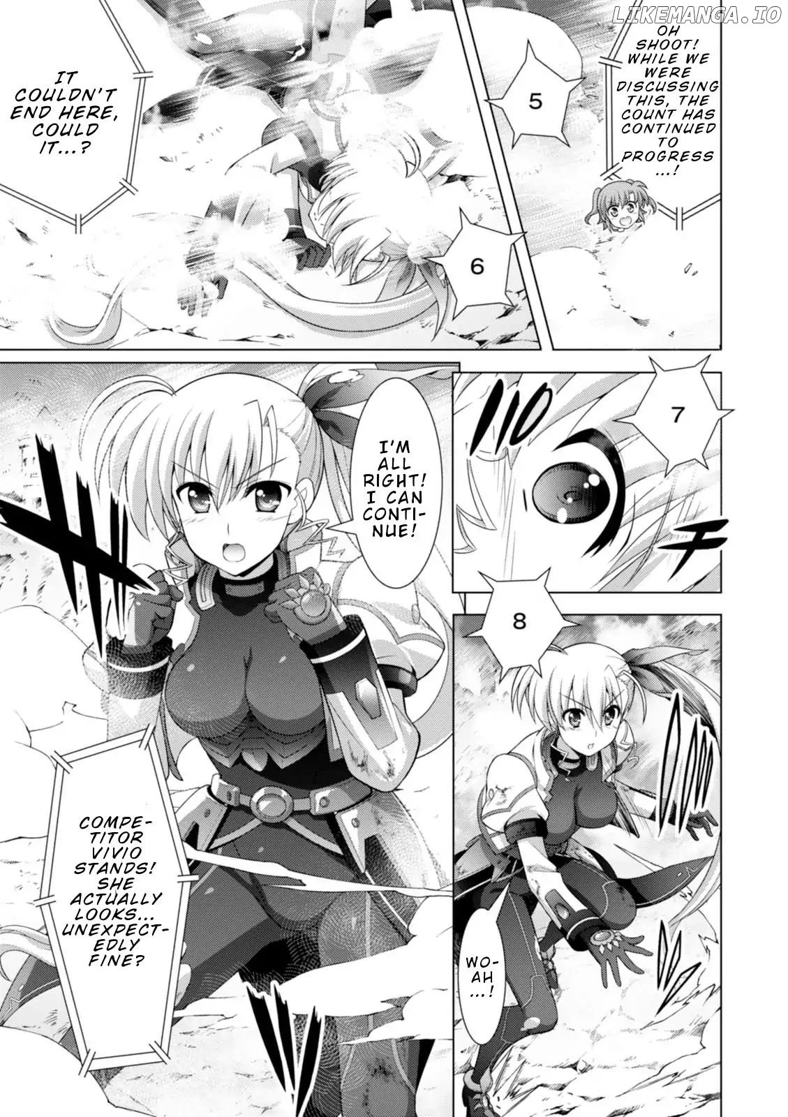 Mahou Shoujo Lyrical Nanoha Vivid chapter 95 - page 14