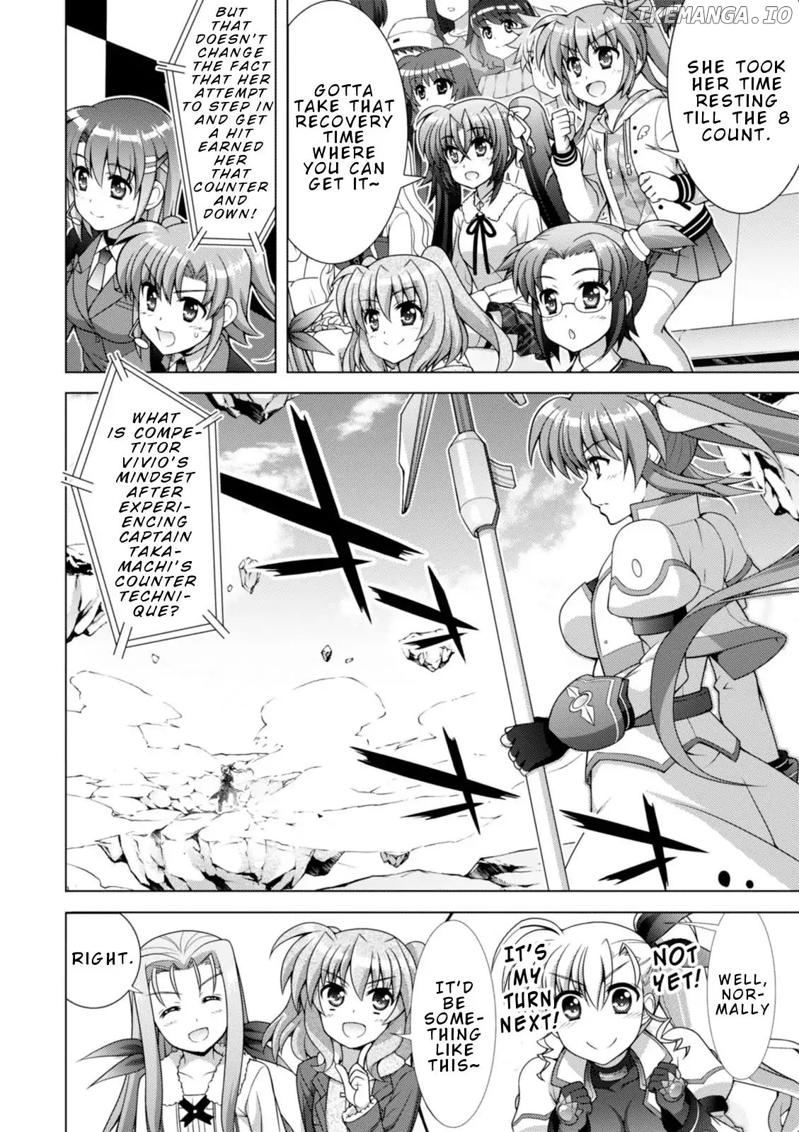 Mahou Shoujo Lyrical Nanoha Vivid chapter 95 - page 15