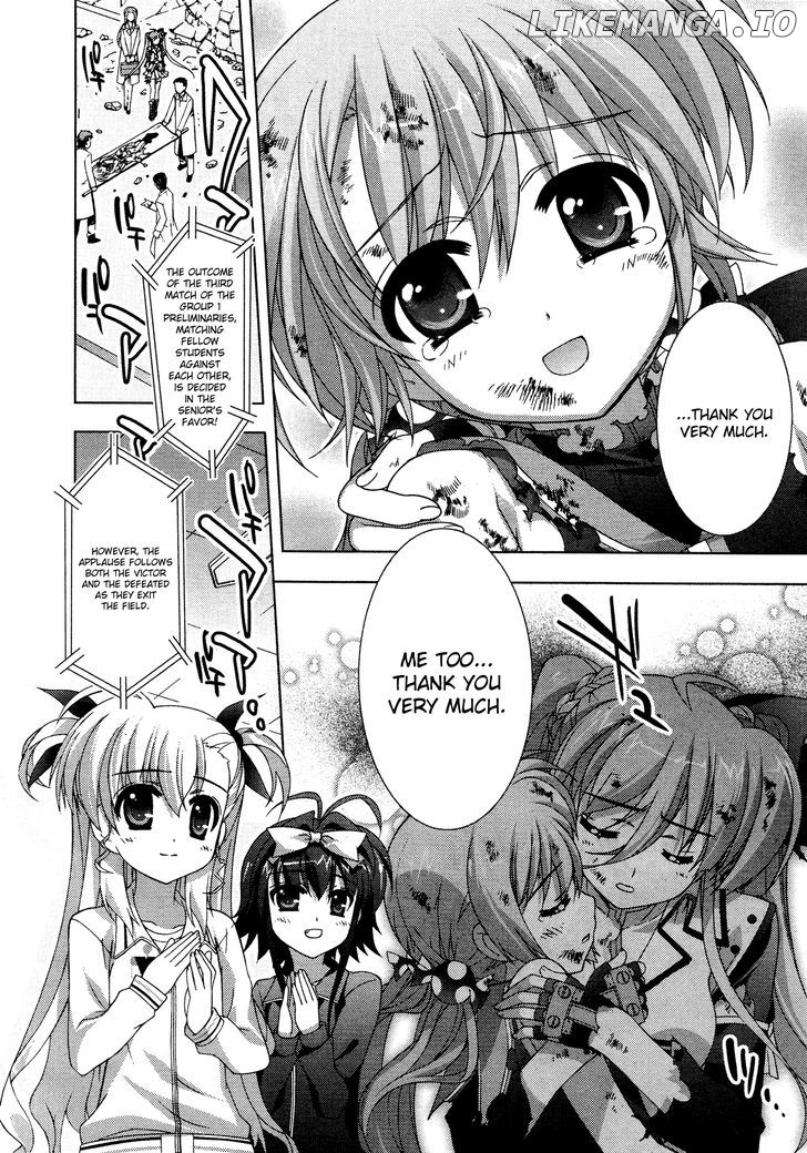 Mahou Shoujo Lyrical Nanoha Vivid chapter 30 - page 24