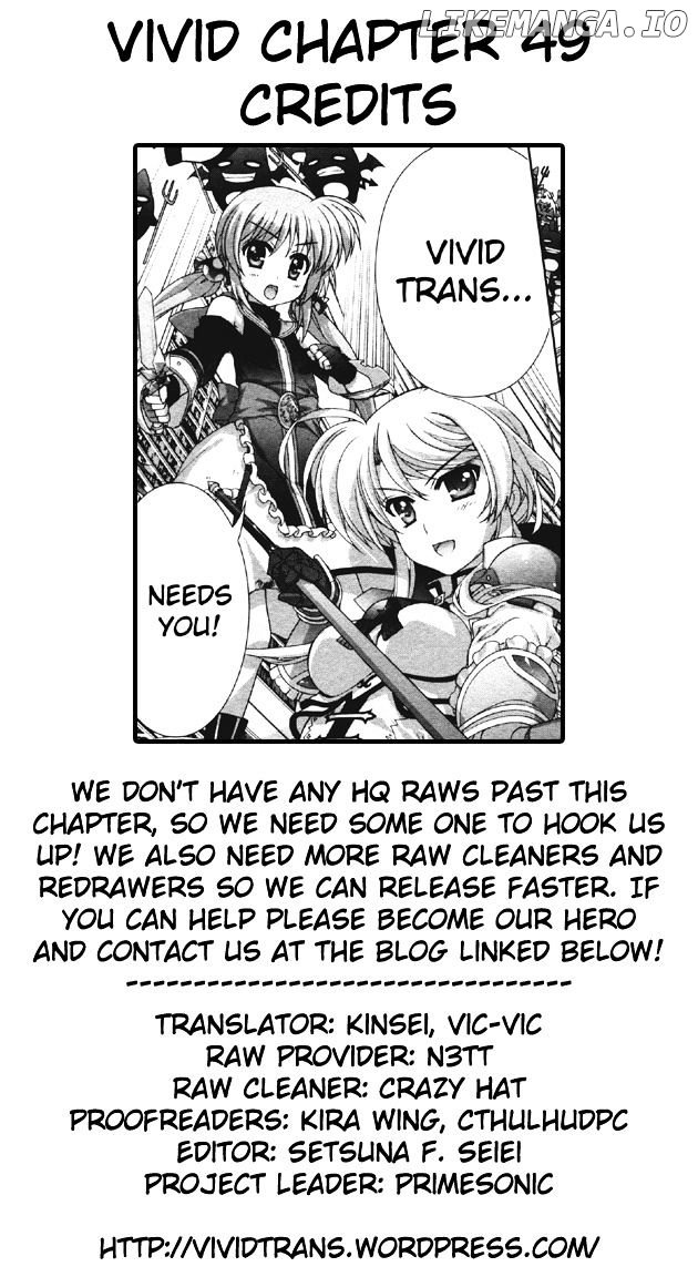 Mahou Shoujo Lyrical Nanoha Vivid chapter 49 - page 30