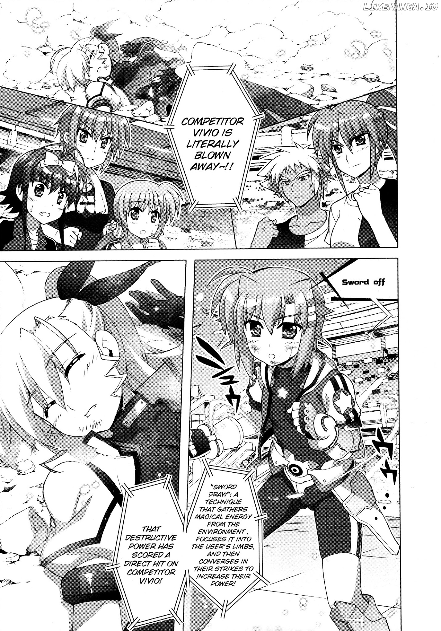 Mahou Shoujo Lyrical Nanoha Vivid chapter 88 - page 19