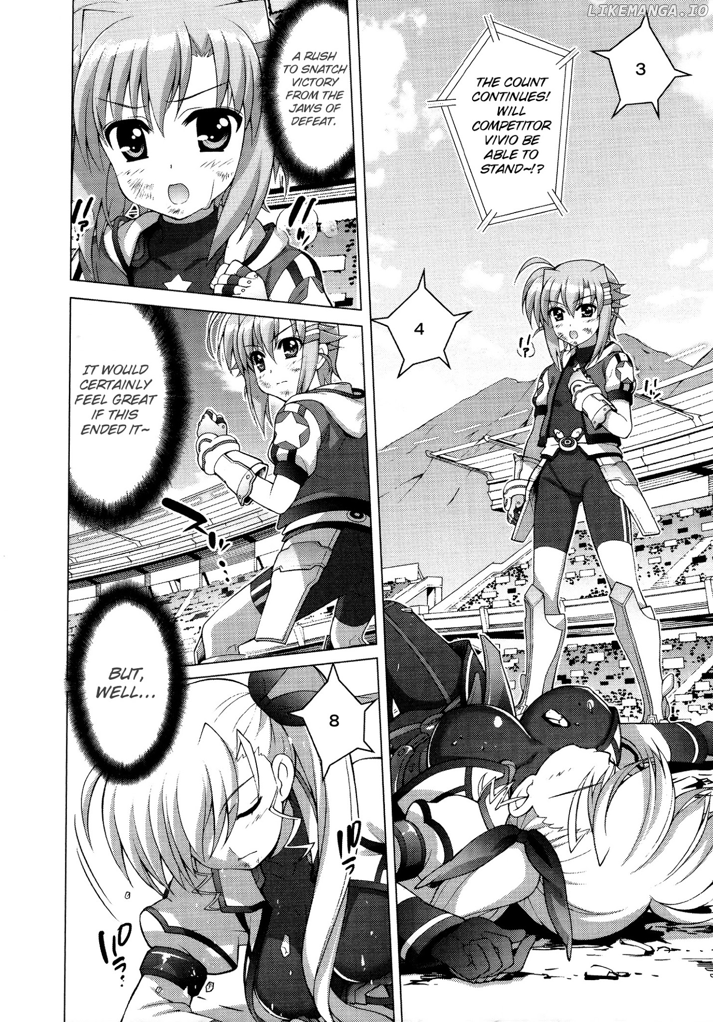 Mahou Shoujo Lyrical Nanoha Vivid chapter 88 - page 20