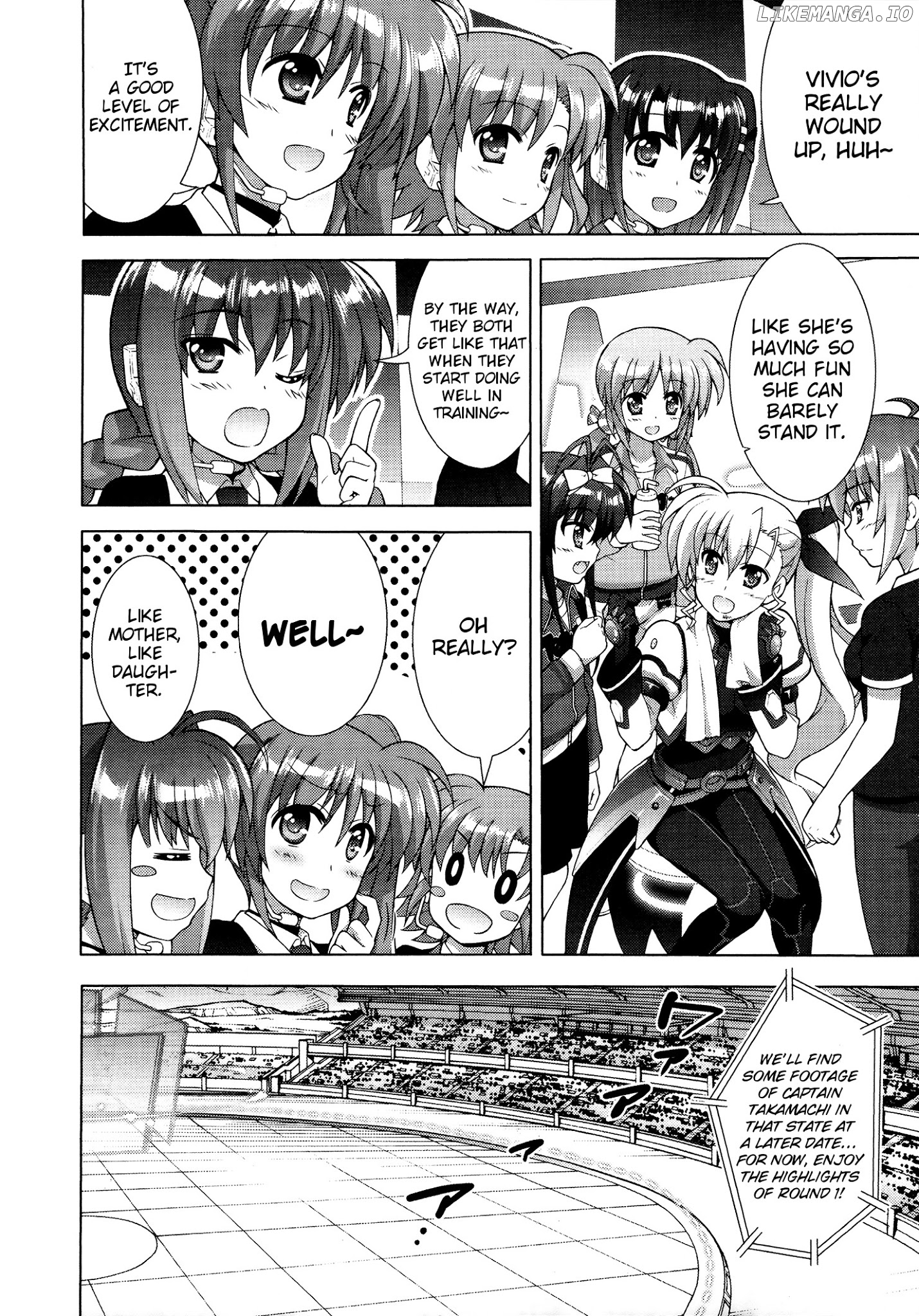 Mahou Shoujo Lyrical Nanoha Vivid chapter 88 - page 28