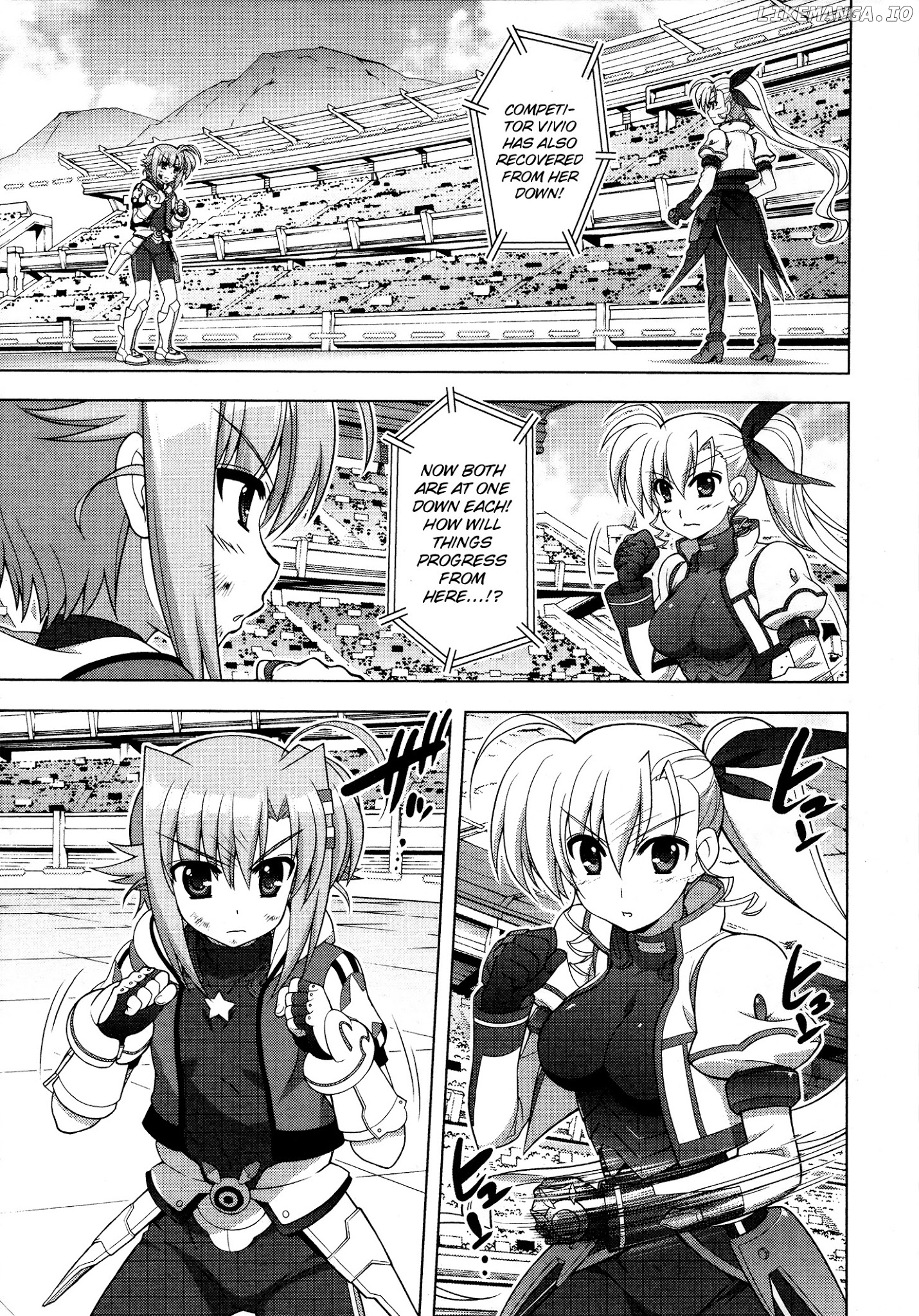 Mahou Shoujo Lyrical Nanoha Vivid chapter 88 - page 4