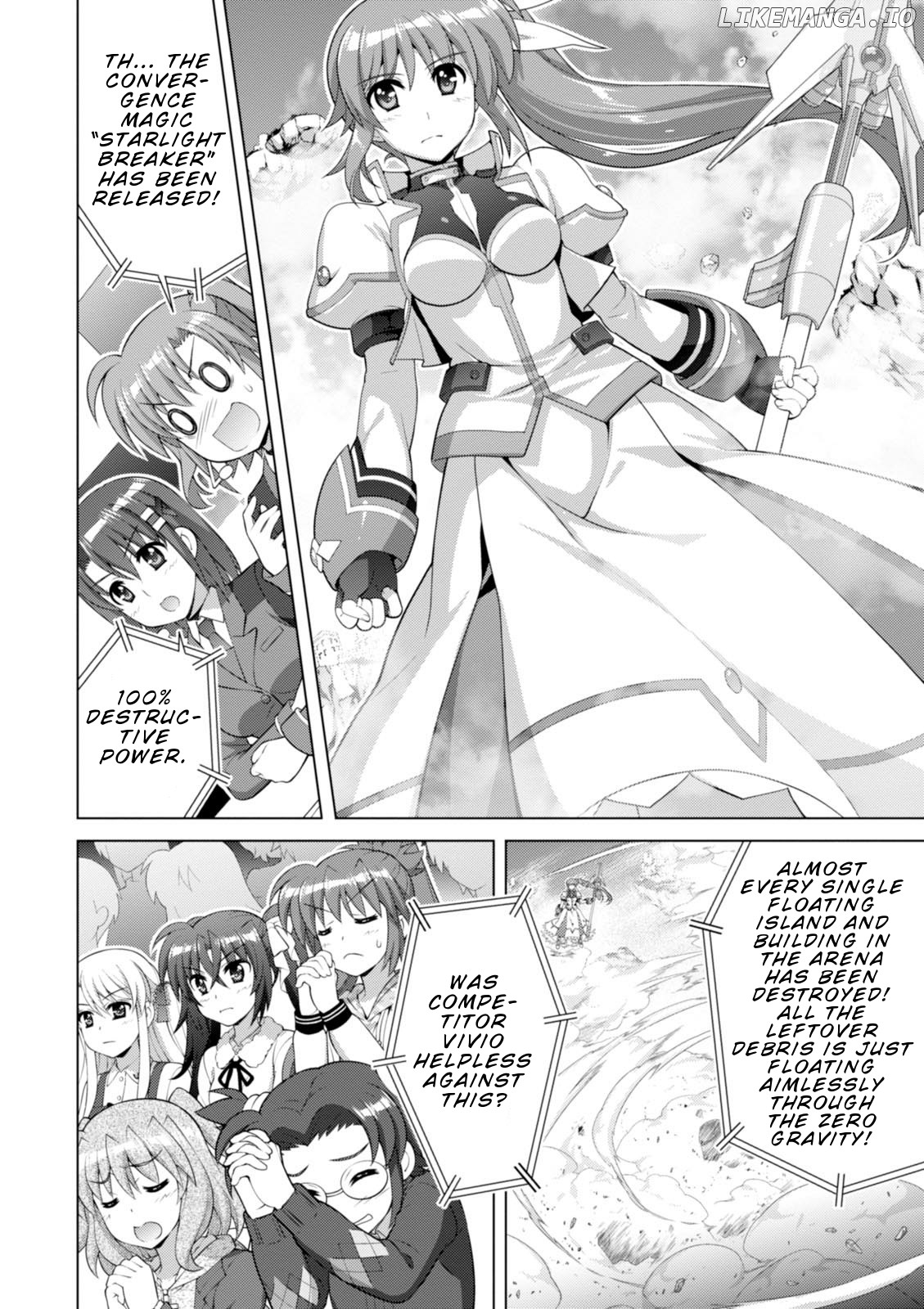 Mahou Shoujo Lyrical Nanoha Vivid chapter 97 - page 22