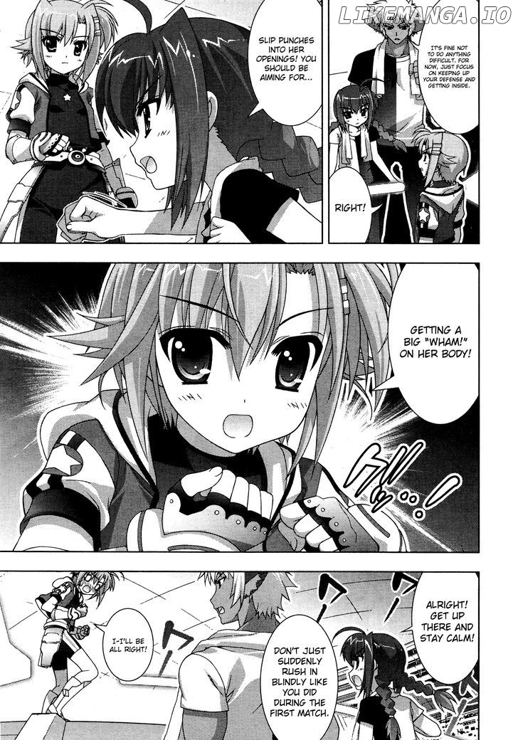 Mahou Shoujo Lyrical Nanoha Vivid chapter 32 - page 11