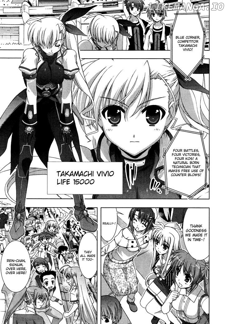 Mahou Shoujo Lyrical Nanoha Vivid chapter 32 - page 9