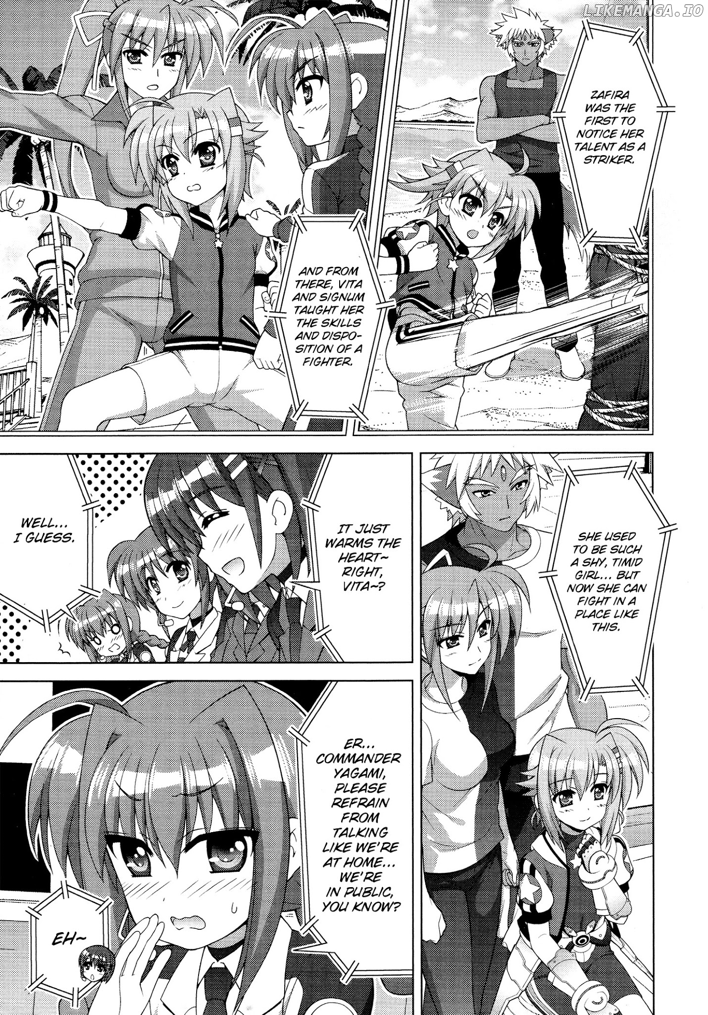 Mahou Shoujo Lyrical Nanoha Vivid chapter 89 - page 11