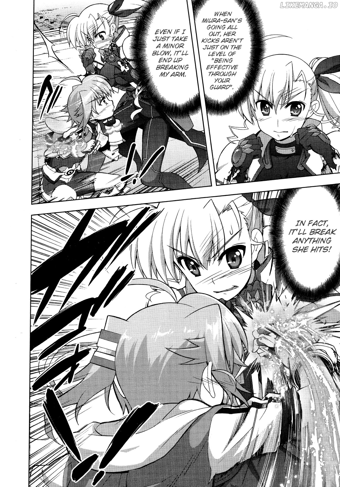 Mahou Shoujo Lyrical Nanoha Vivid chapter 89 - page 21