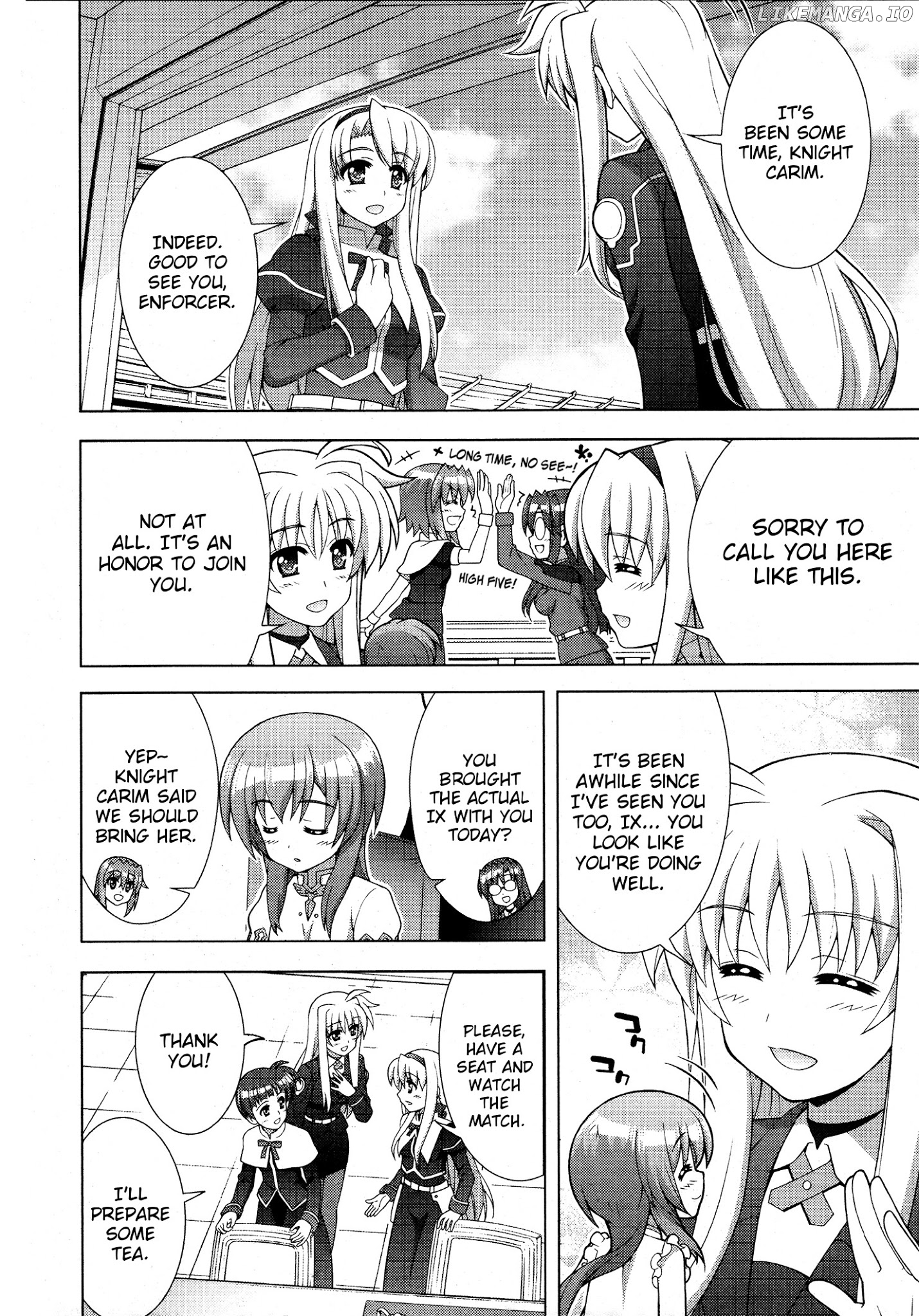 Mahou Shoujo Lyrical Nanoha Vivid chapter 89 - page 4