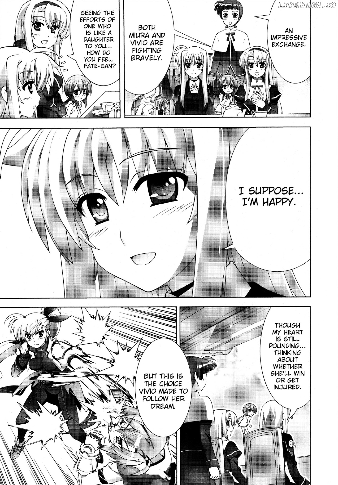 Mahou Shoujo Lyrical Nanoha Vivid chapter 89 - page 9