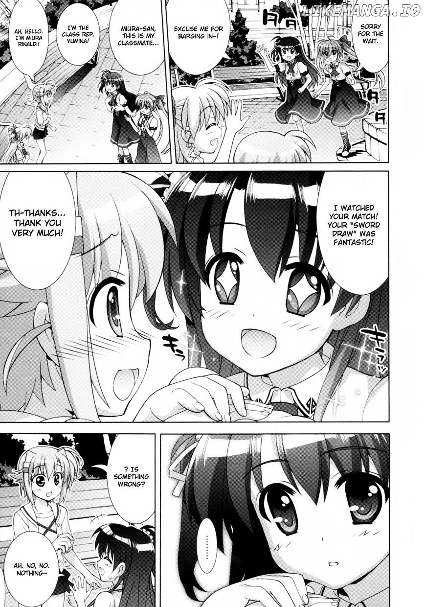 Mahou Shoujo Lyrical Nanoha Vivid chapter 66 - page 13