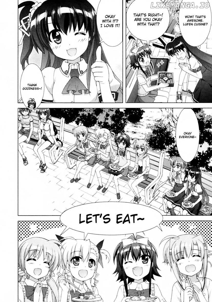 Mahou Shoujo Lyrical Nanoha Vivid chapter 66 - page 14