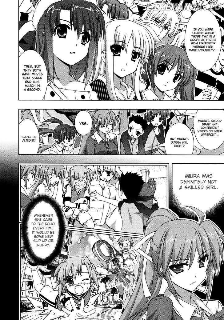 Mahou Shoujo Lyrical Nanoha Vivid chapter 33 - page 12