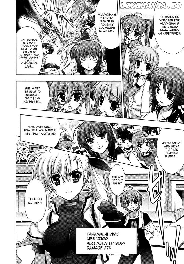 Mahou Shoujo Lyrical Nanoha Vivid chapter 33 - page 16