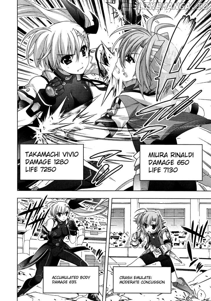 Mahou Shoujo Lyrical Nanoha Vivid chapter 33 - page 8