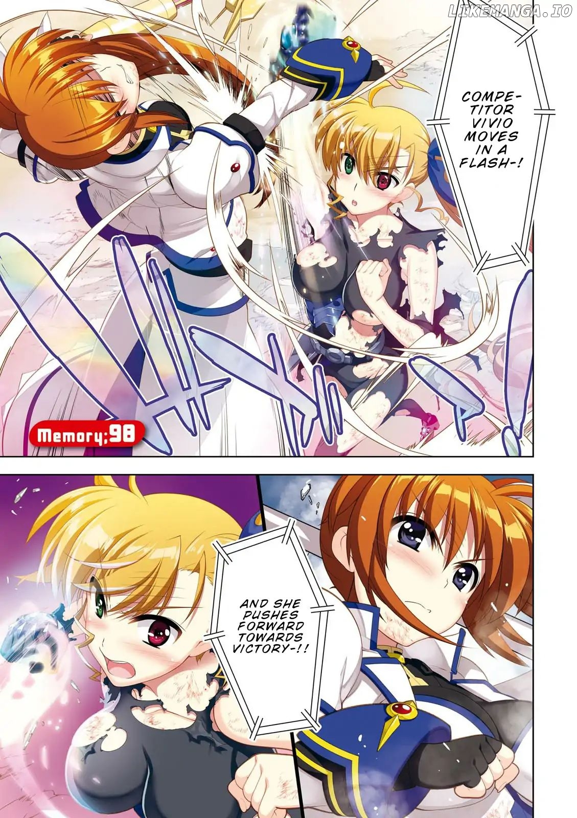 Mahou Shoujo Lyrical Nanoha Vivid chapter 98 - page 1