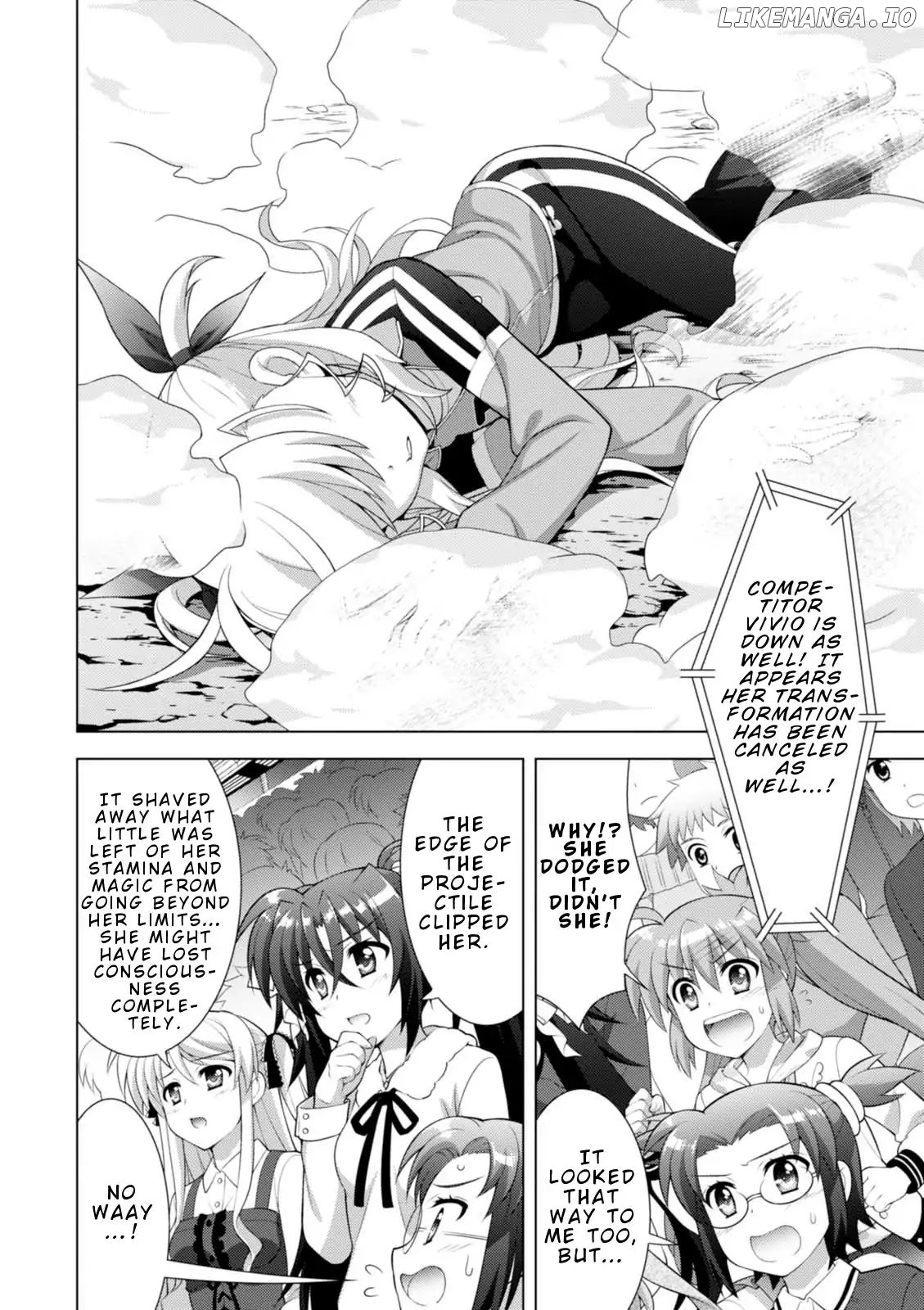 Mahou Shoujo Lyrical Nanoha Vivid chapter 98 - page 24