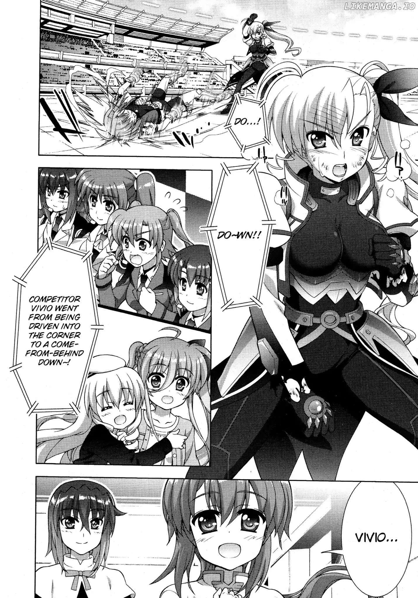 Mahou Shoujo Lyrical Nanoha Vivid chapter 90 - page 24