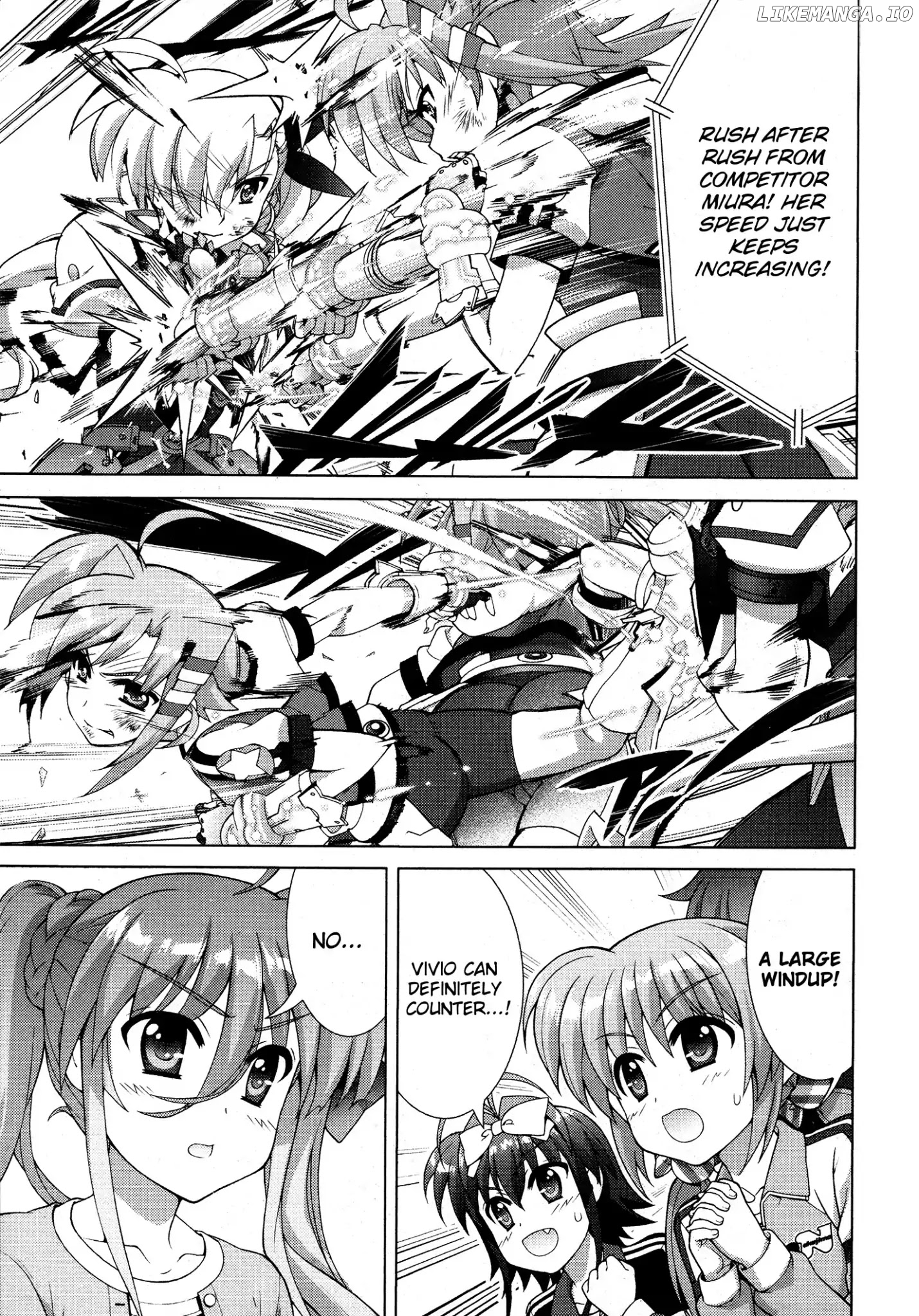 Mahou Shoujo Lyrical Nanoha Vivid chapter 90 - page 7