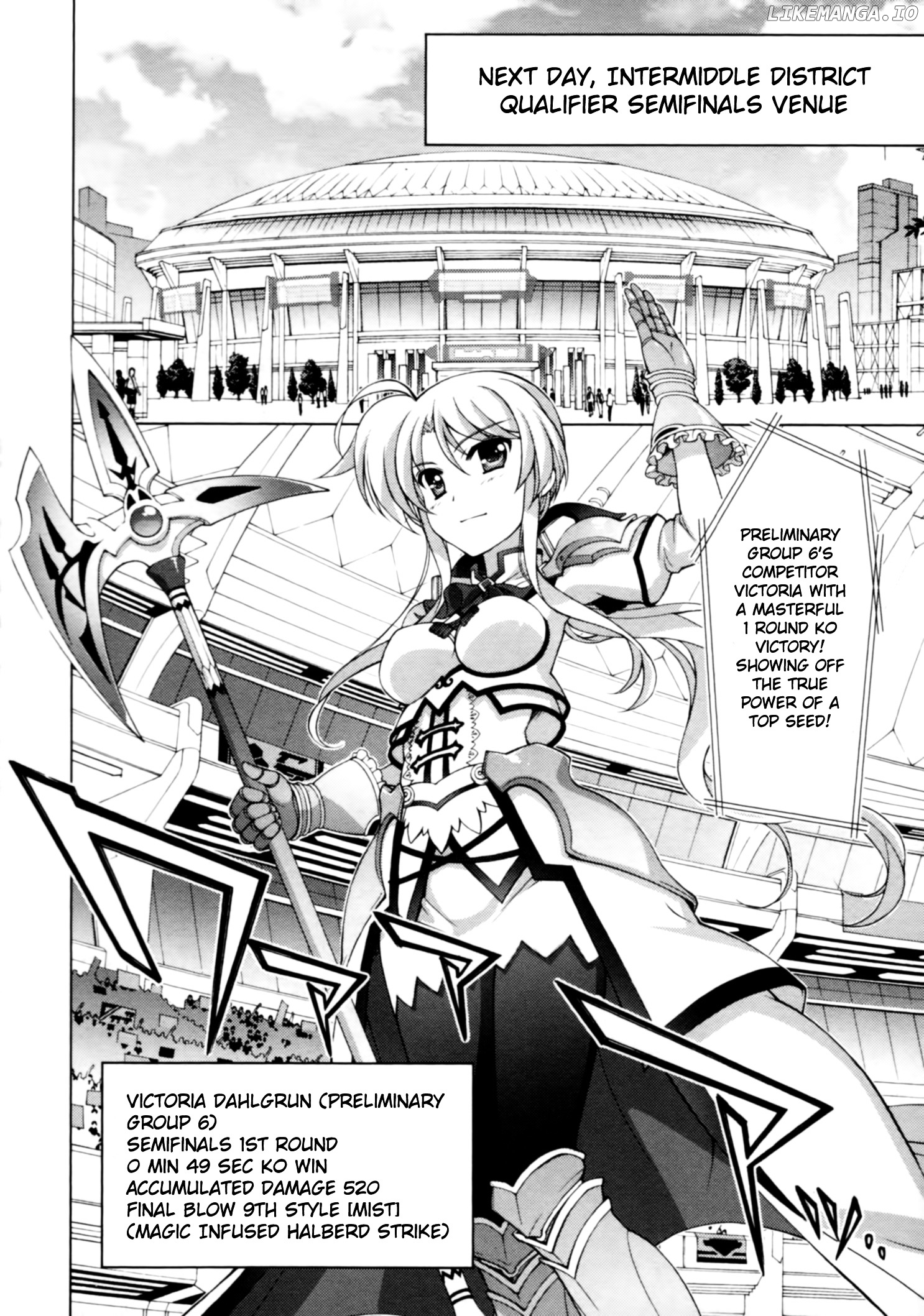 Mahou Shoujo Lyrical Nanoha Vivid chapter 67 - page 12