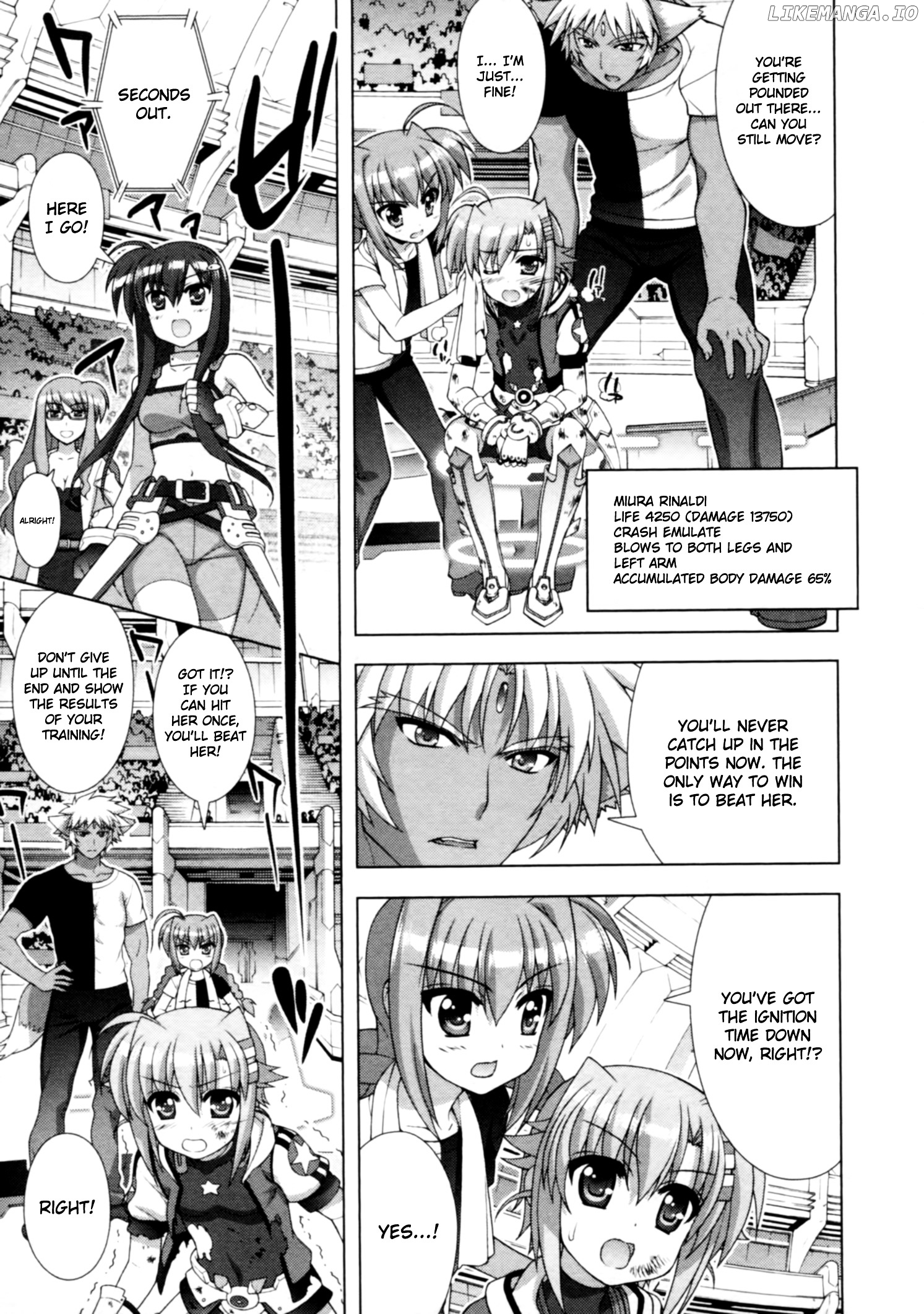 Mahou Shoujo Lyrical Nanoha Vivid chapter 67 - page 19