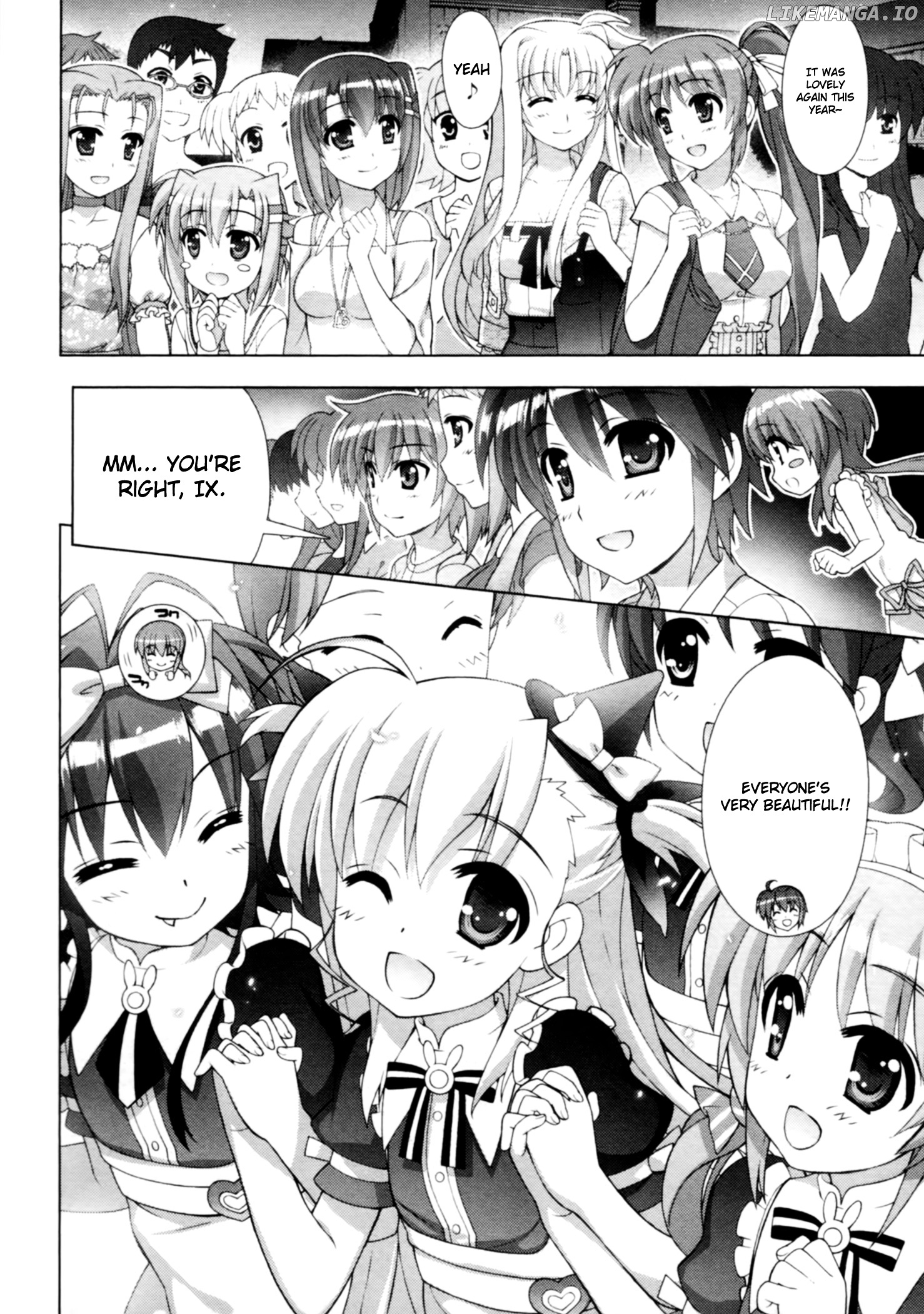 Mahou Shoujo Lyrical Nanoha Vivid chapter 67 - page 2