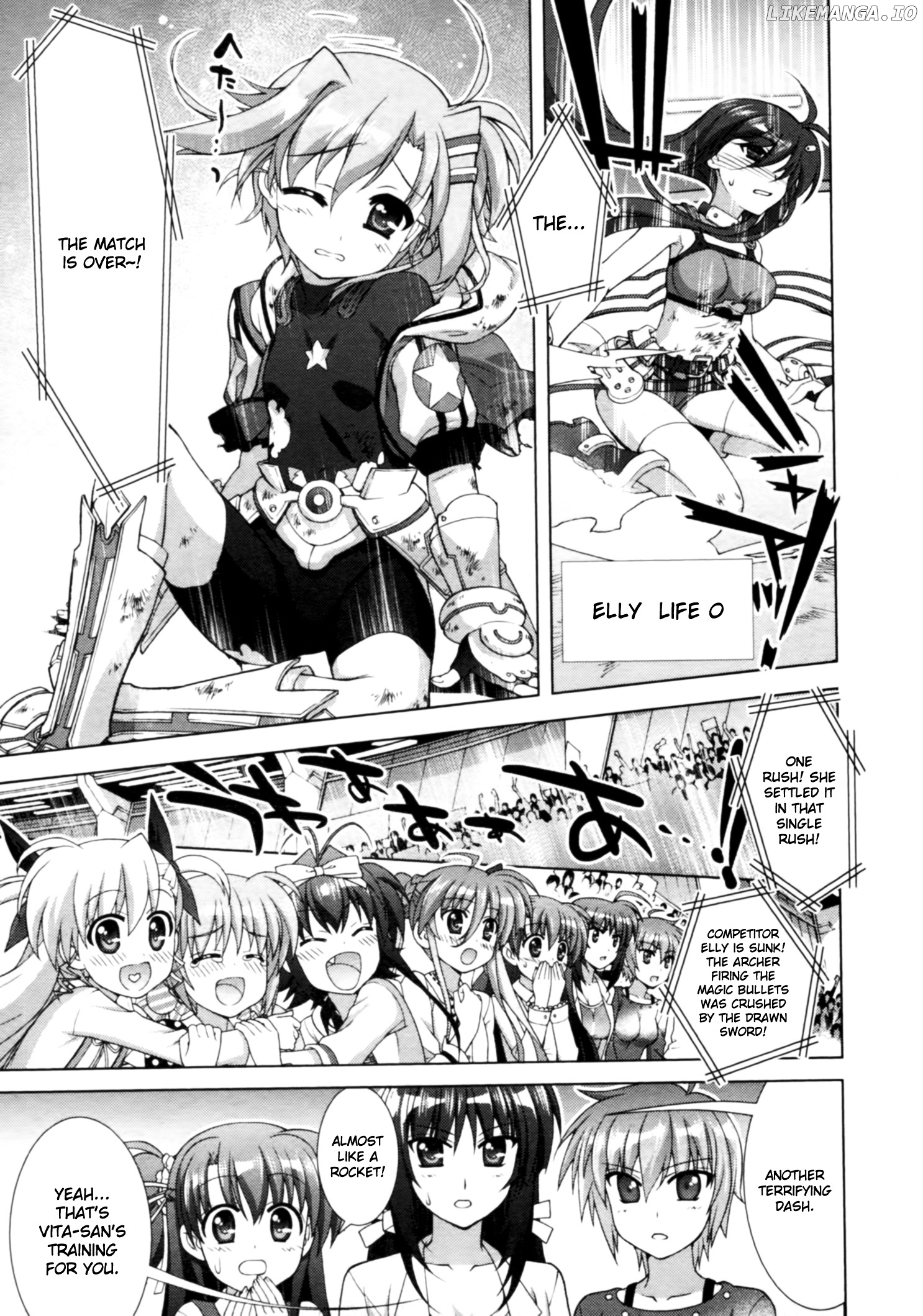 Mahou Shoujo Lyrical Nanoha Vivid chapter 67 - page 26