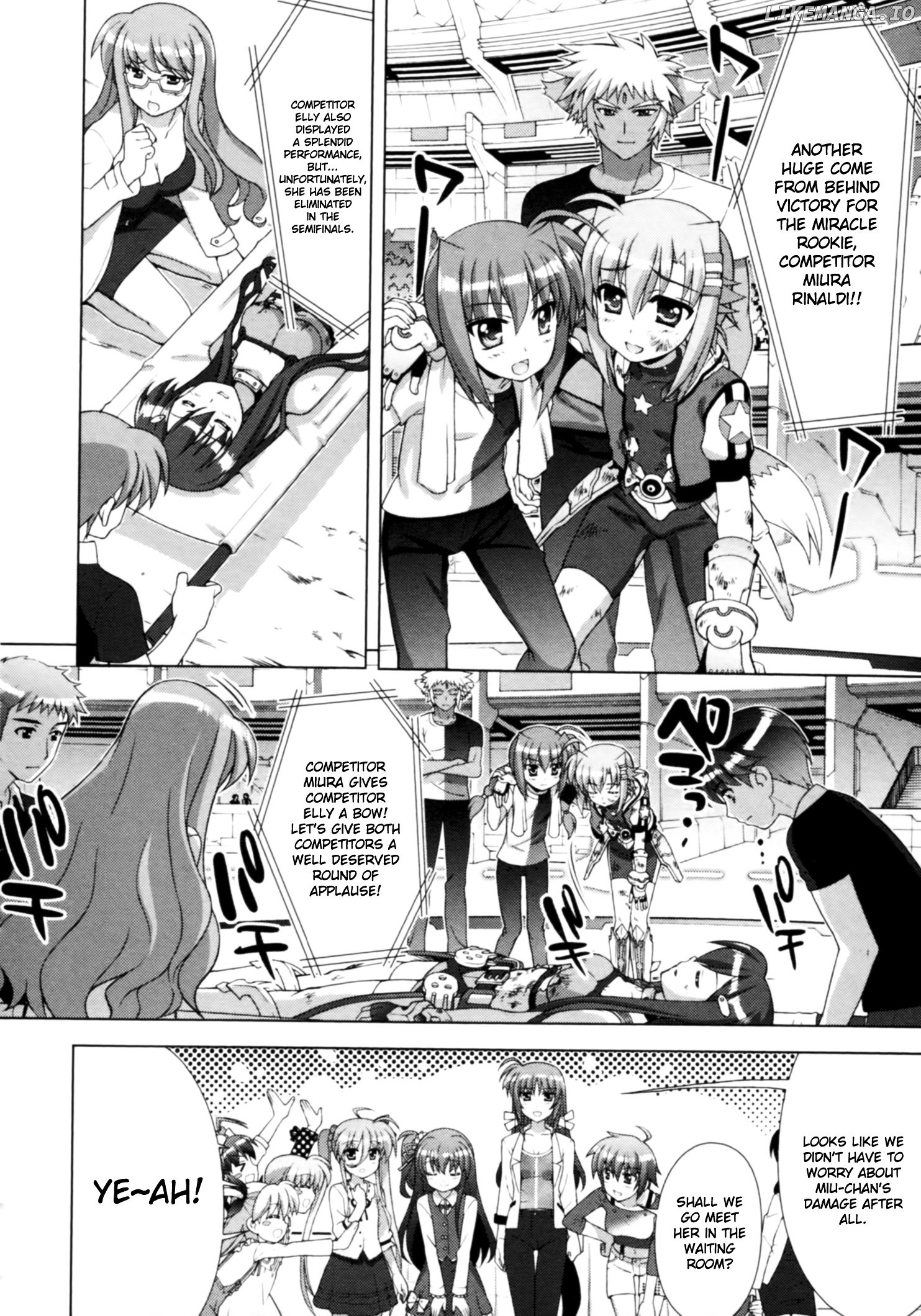 Mahou Shoujo Lyrical Nanoha Vivid chapter 67 - page 27