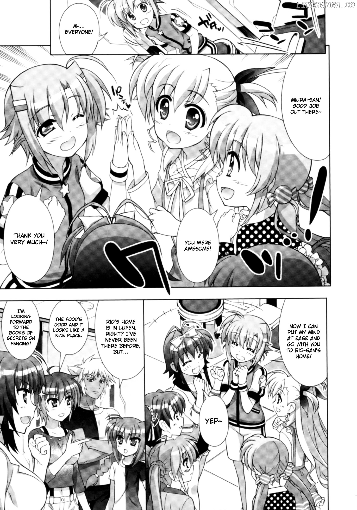 Mahou Shoujo Lyrical Nanoha Vivid chapter 67 - page 28