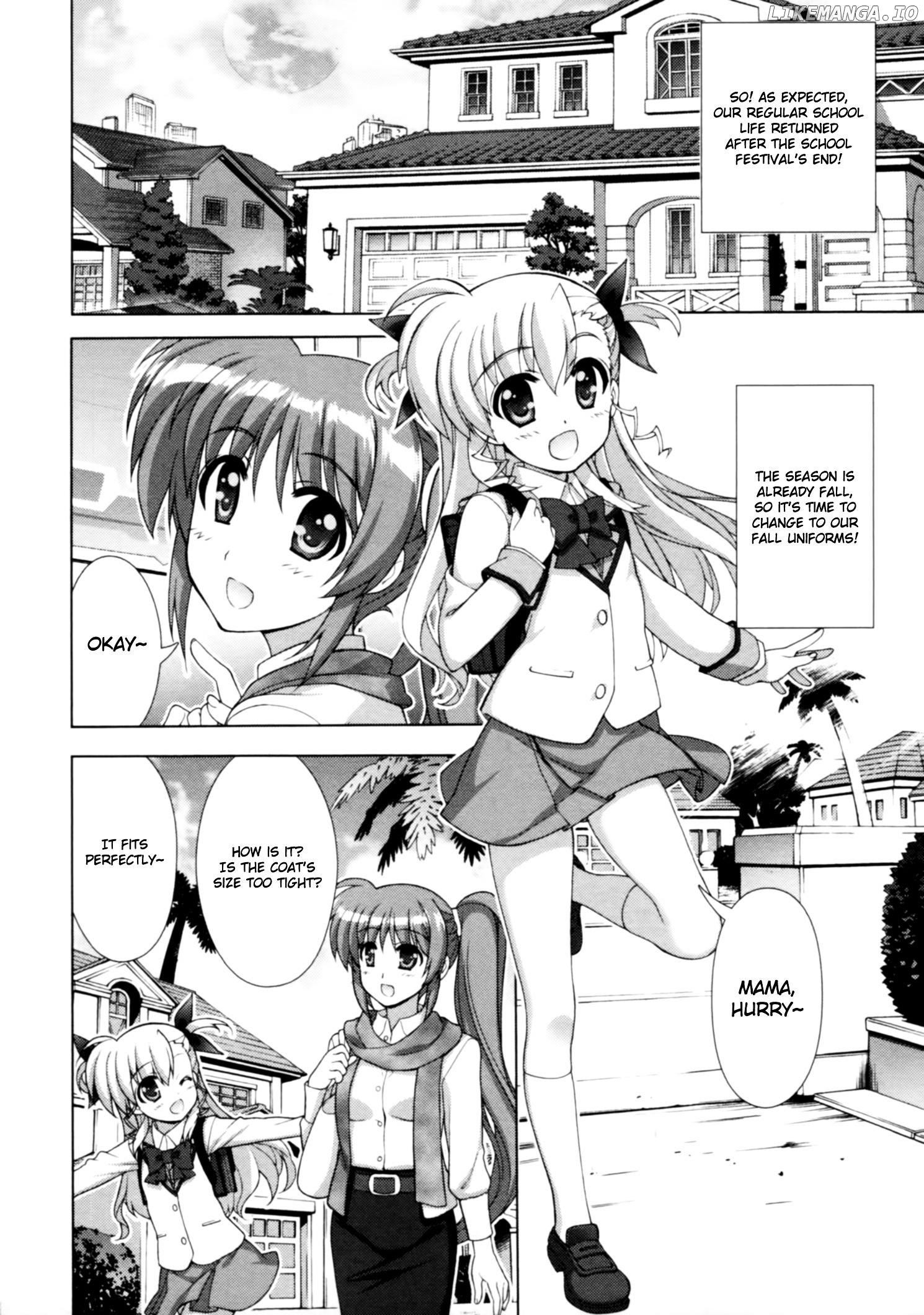 Mahou Shoujo Lyrical Nanoha Vivid chapter 67 - page 4