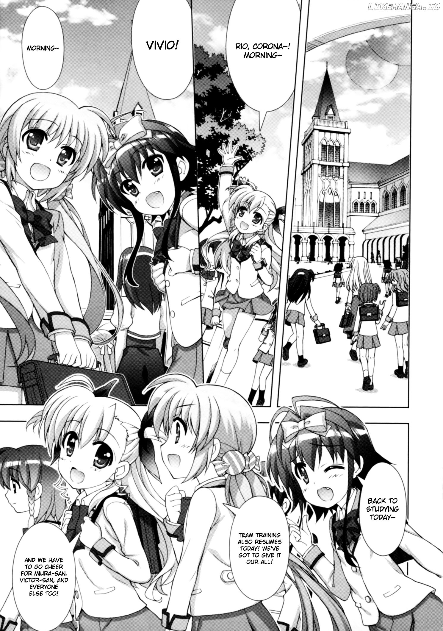 Mahou Shoujo Lyrical Nanoha Vivid chapter 67 - page 5