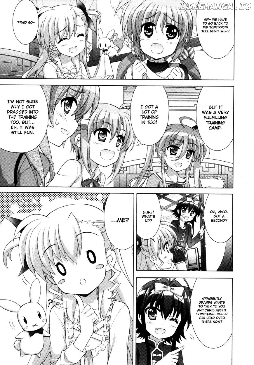 Mahou Shoujo Lyrical Nanoha Vivid chapter 80 - page 3