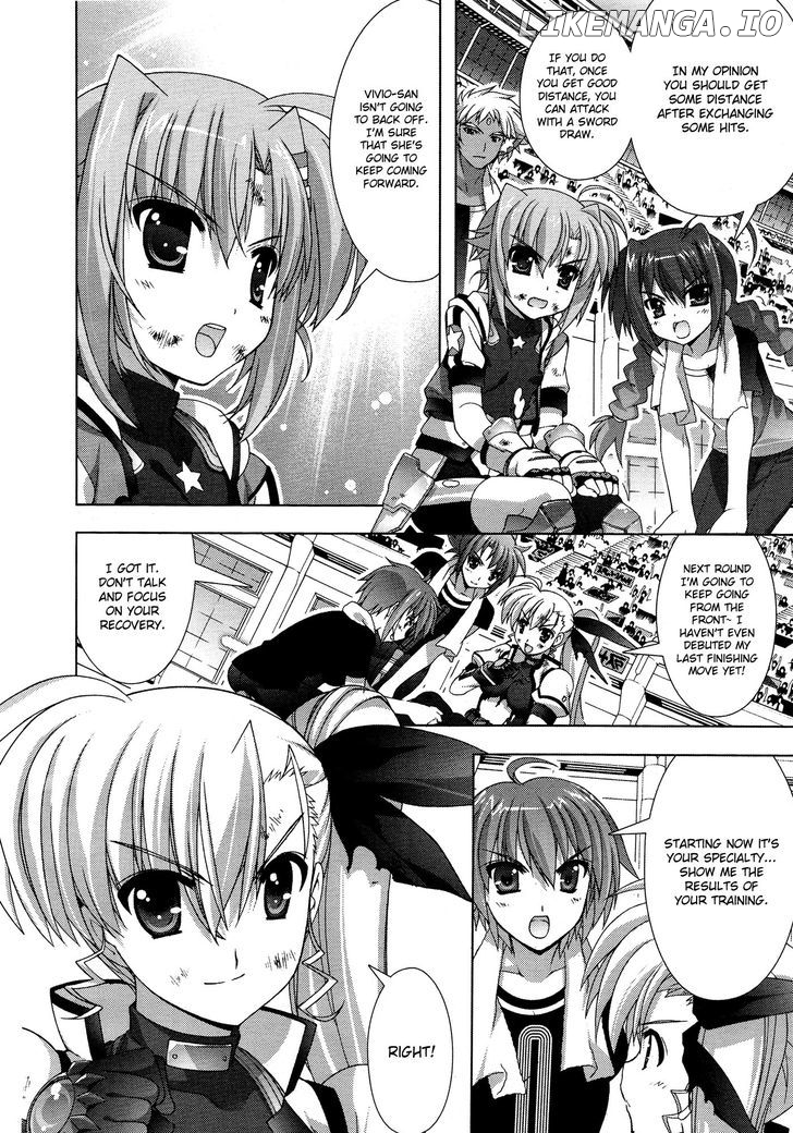 Mahou Shoujo Lyrical Nanoha Vivid chapter 34 - page 22