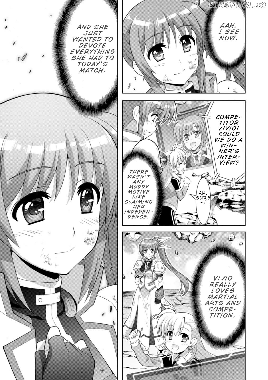 Mahou Shoujo Lyrical Nanoha Vivid chapter 99 - page 20