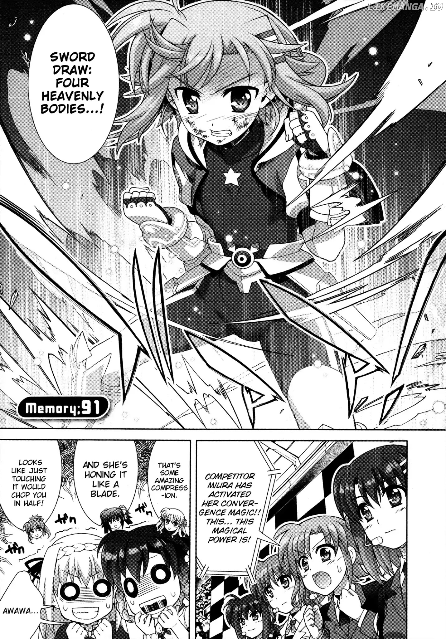 Mahou Shoujo Lyrical Nanoha Vivid chapter 91 - page 1