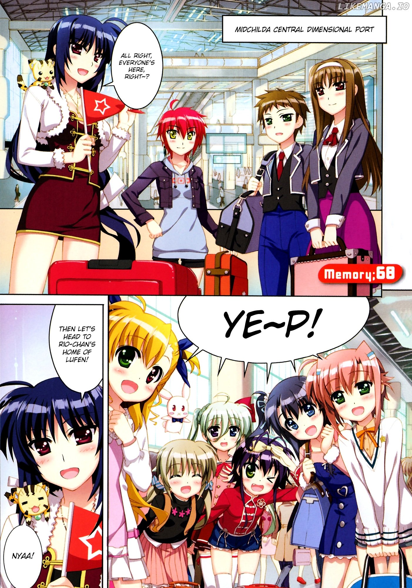 Mahou Shoujo Lyrical Nanoha Vivid chapter 68 - page 1