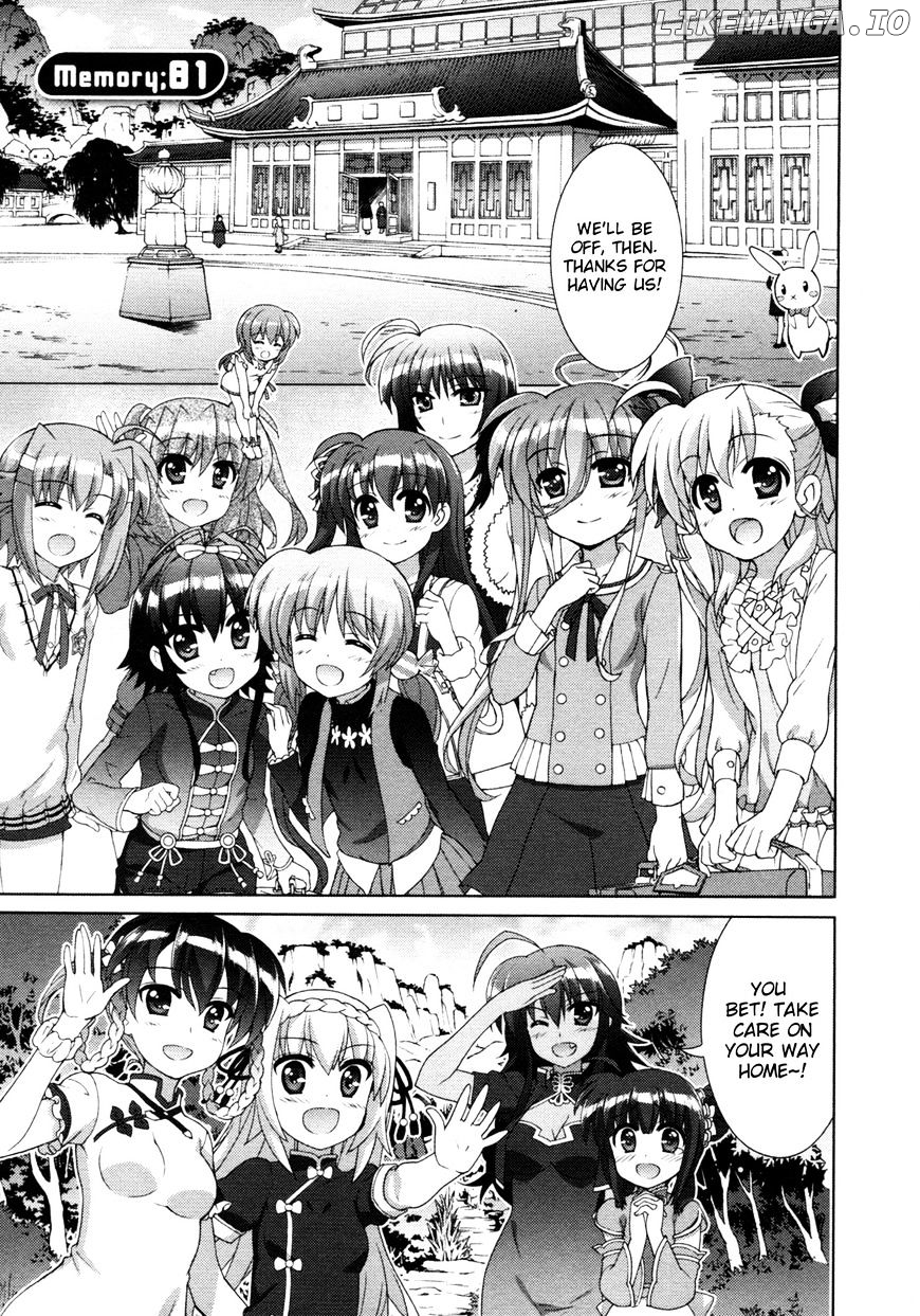 Mahou Shoujo Lyrical Nanoha Vivid chapter 81 - page 1