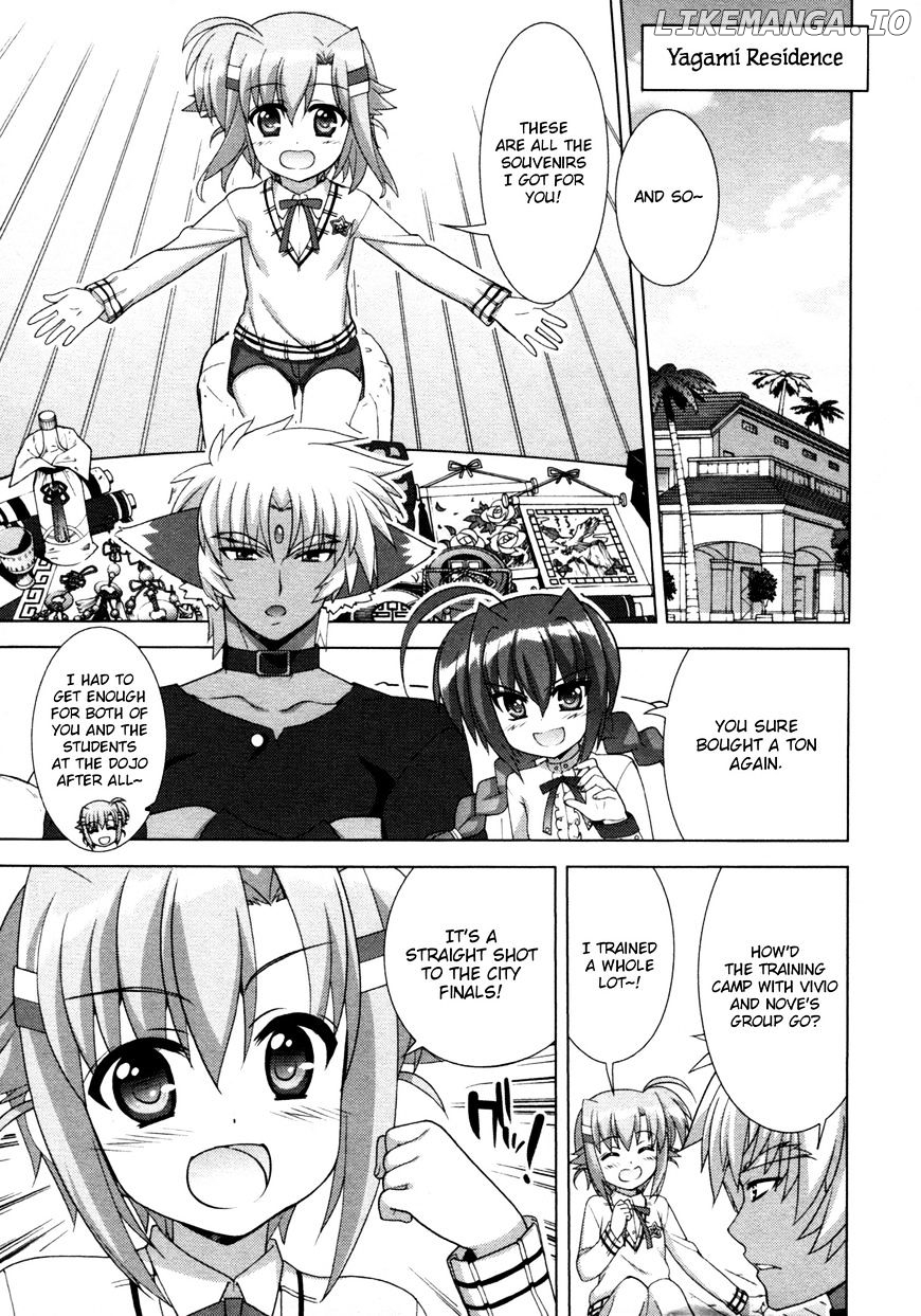 Mahou Shoujo Lyrical Nanoha Vivid chapter 81 - page 11