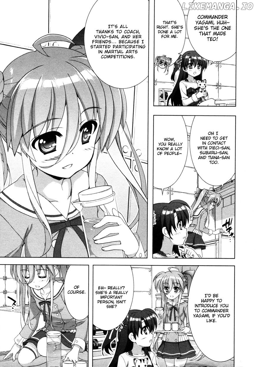 Mahou Shoujo Lyrical Nanoha Vivid chapter 81 - page 7