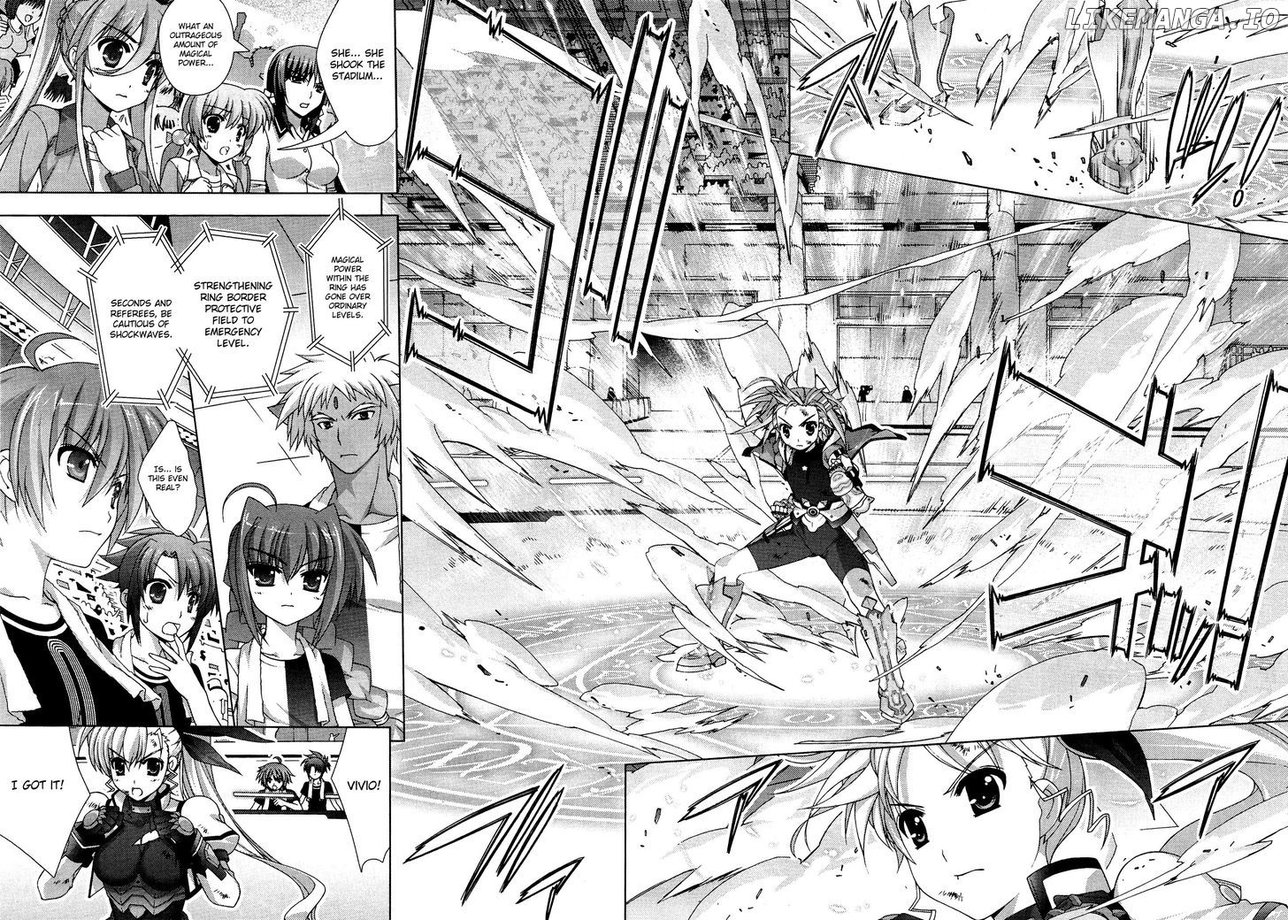 Mahou Shoujo Lyrical Nanoha Vivid chapter 35 - page 2