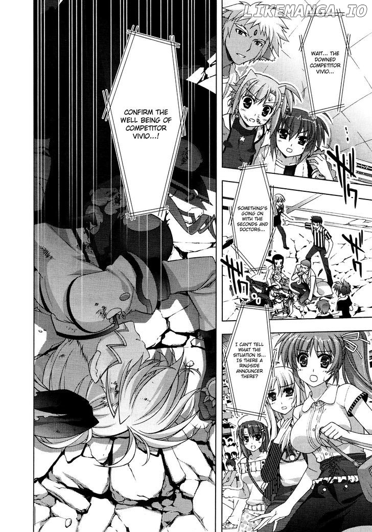 Mahou Shoujo Lyrical Nanoha Vivid chapter 35 - page 27