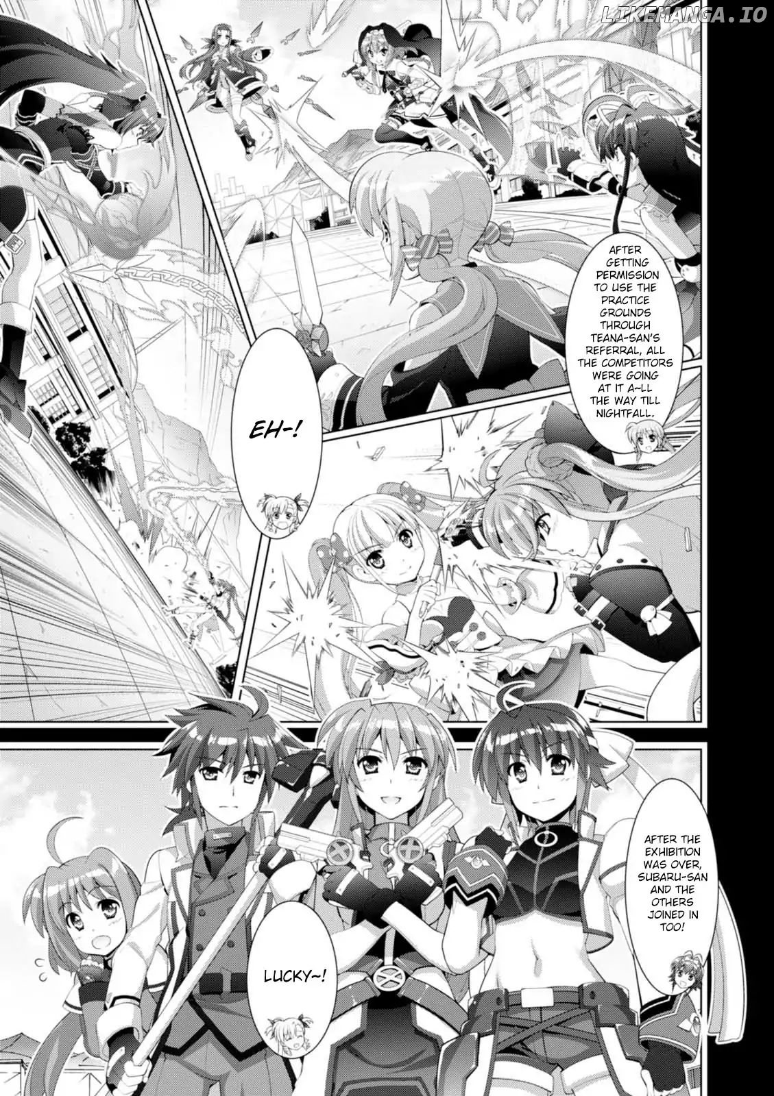 Mahou Shoujo Lyrical Nanoha Vivid chapter 100 - page 11