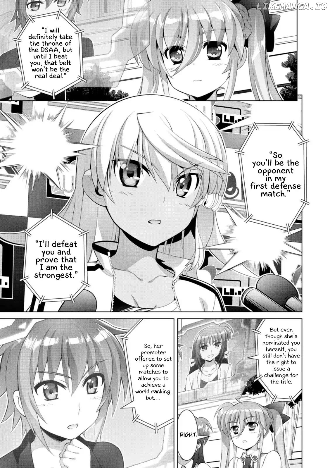 Mahou Shoujo Lyrical Nanoha Vivid chapter 100 - page 15