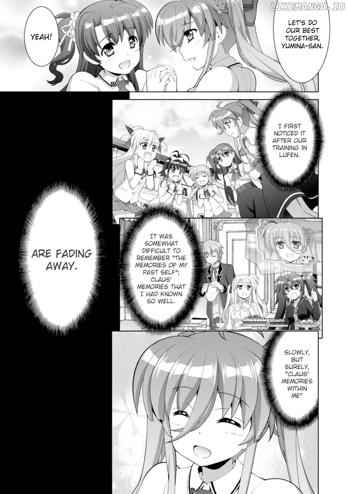 Mahou Shoujo Lyrical Nanoha Vivid chapter 100 - page 19