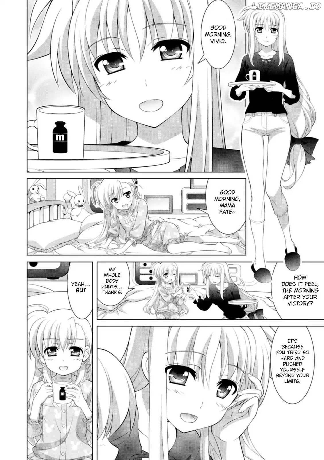 Mahou Shoujo Lyrical Nanoha Vivid chapter 100 - page 4